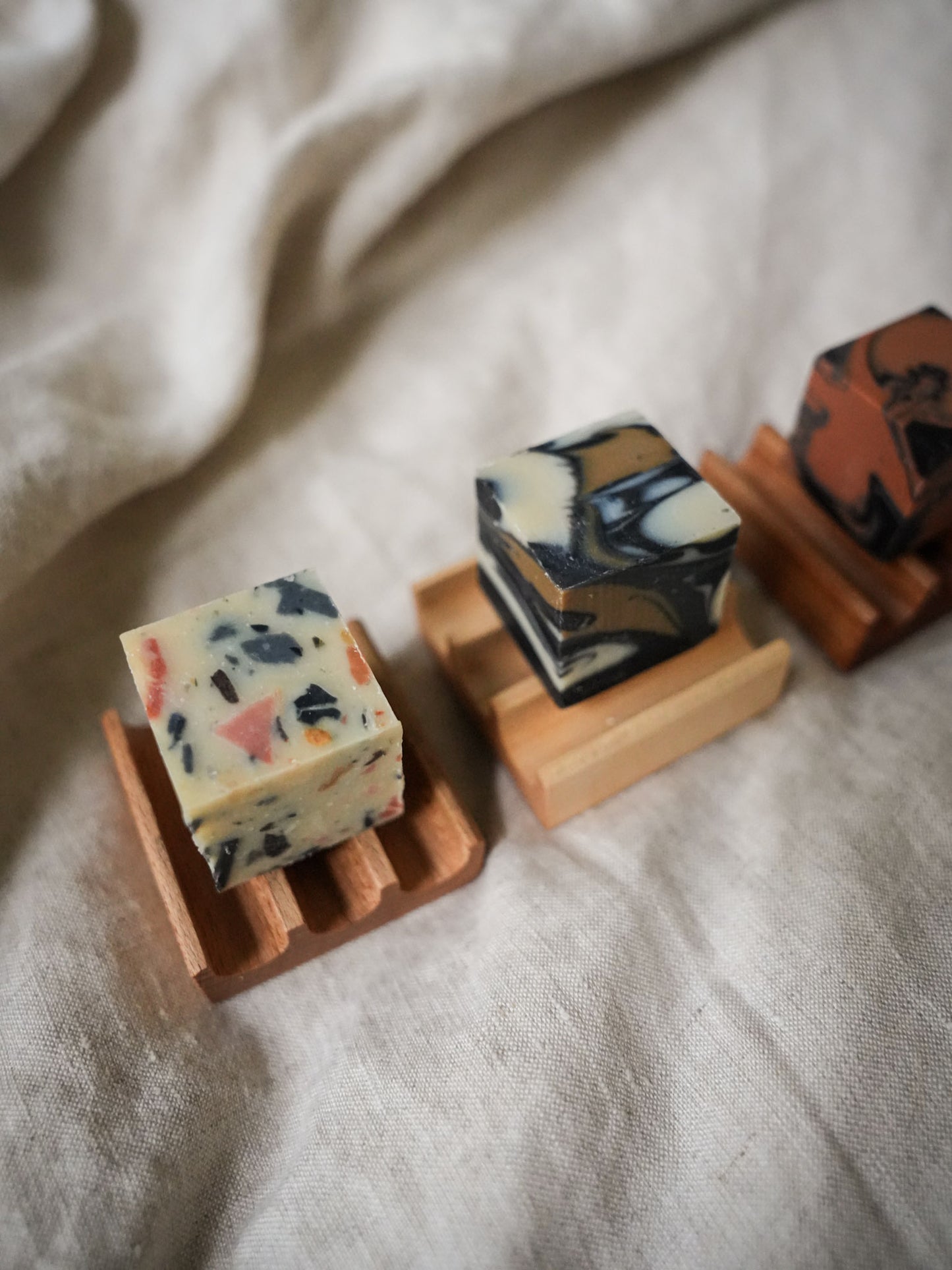 Wood MINI Soap Dish