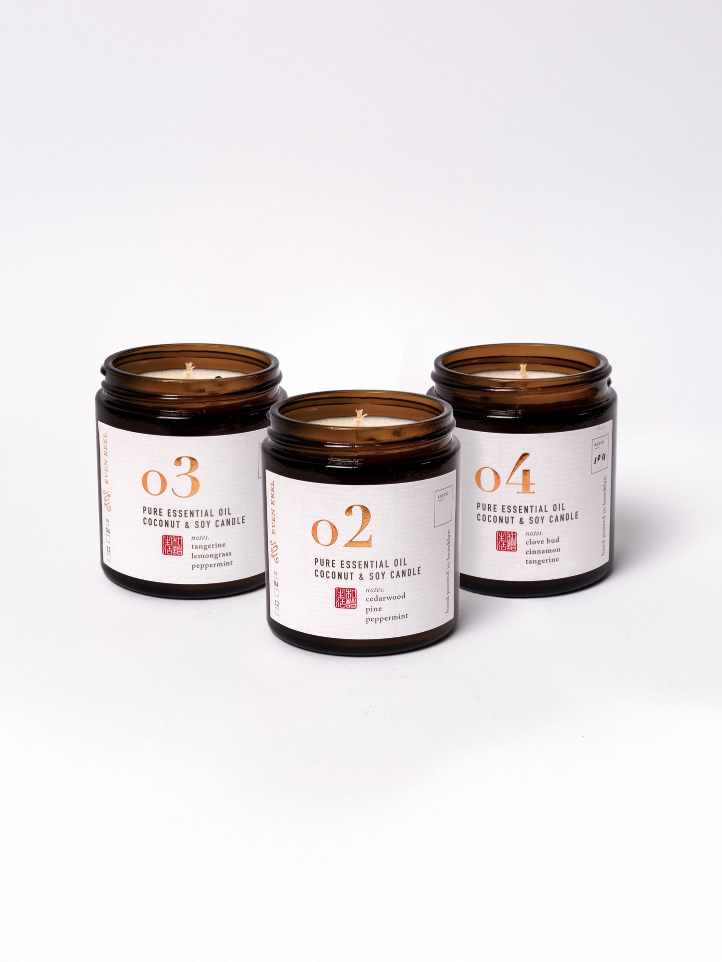 Essential Oil Soy Candle Set
